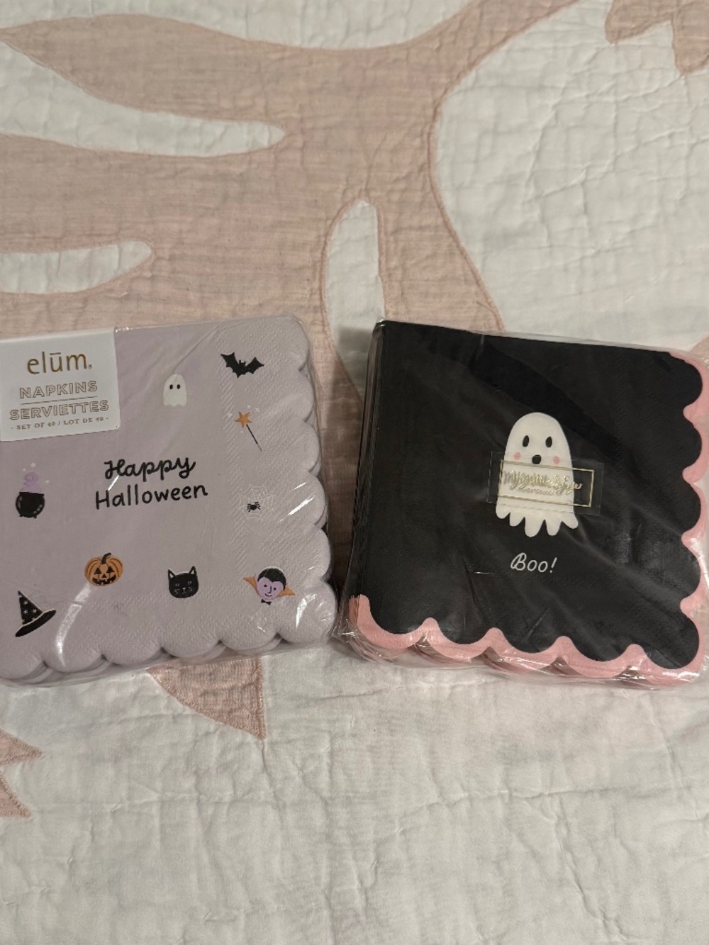 NEW Halloween Paper Napkins Bundle - Elum & My Mind's Eye (2 Packs)